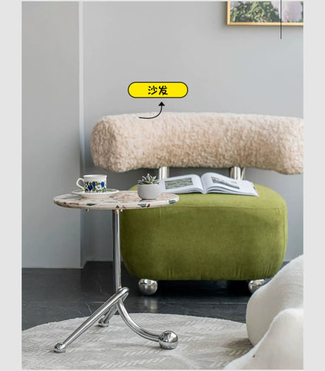 ABOUT WHITE Enzo Elegant Minimalist Coffee Table from ABOUT WHITE