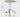 ABOUT WHITE Enzo Elegant Minimalist Coffee Table from ABOUT WHITE
