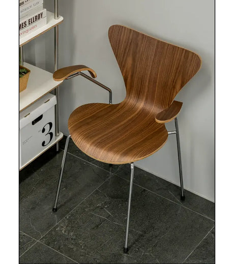 ABOUT WHITE Esmeralda Modern Simple Nordic Dining Chair from ABOUT WHITE
