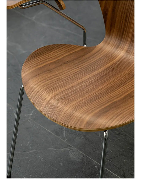ABOUT WHITE Esmeralda Modern Simple Nordic Dining Chair from ABOUT WHITE