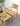 ABOUT WHITE Giselle Minimalist Plastic Backrest Chair from ABOUT WHITE
