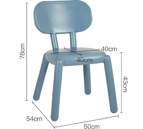 ABOUT WHITE Hanae Stylish Red Plastic Dining Chair from ABOUT WHITE