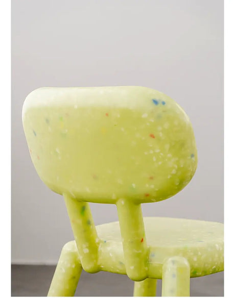 ABOUT WHITE Hanae Stylish Red Plastic Dining Chair from ABOUT WHITE