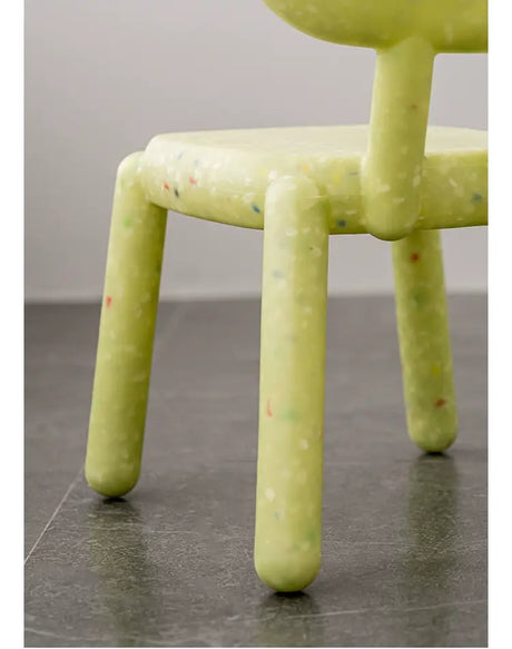 ABOUT WHITE Hanae Stylish Red Plastic Dining Chair from ABOUT WHITE