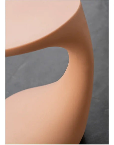 ABOUT WHITE Helene Minimalist Scandinavian Plastic Bed Coffee Table from ABOUT WHITE