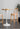 ABOUT WHITE Hyunwoo Elegant Minimalist Health Bar Table from ABOUT WHITE