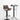 ABOUT WHITE Isabeau Nordic Simple High-Foot Bar Chair with Rotation & Light Luxury. from ABOUT WHITE