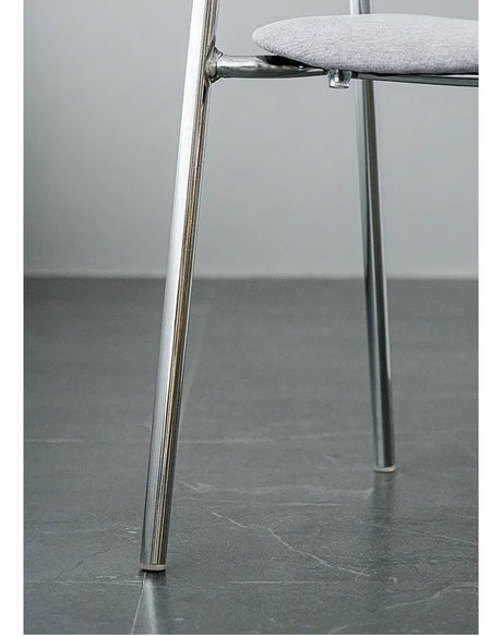 ABOUT WHITE Isadora Minimalist Stackable Dining Chair from ABOUT WHITE