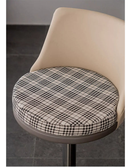 ABOUT WHITE Isadora Nordic Light Luxury High Stool from ABOUT WHITE