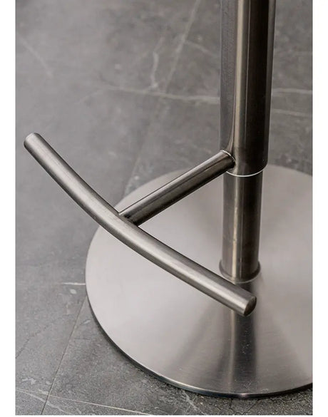 ABOUT WHITE Isadora Nordic Light Luxury High Stool from ABOUT WHITE