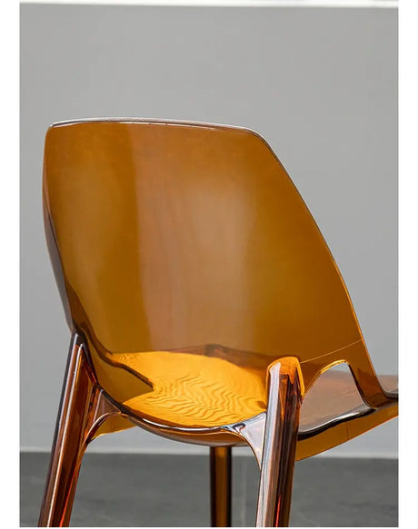 ABOUT WHITE Isadora Transparent Crystal Dining Chair - Nordic Acrylic Design from ABOUT WHITE