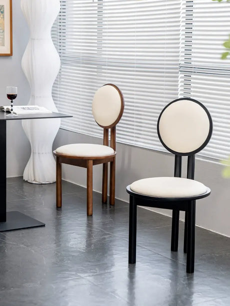 ABOUT WHITE Isadora Vintage Designer Backrest Leisure Chair from ABOUT WHITE