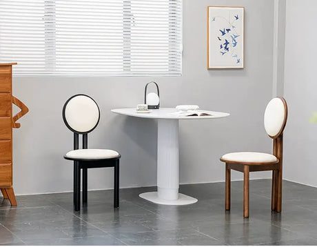 ABOUT WHITE Isadora Vintage Designer Backrest Leisure Chair from ABOUT WHITE