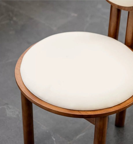 ABOUT WHITE Isadora Vintage Designer Backrest Leisure Chair from ABOUT WHITE