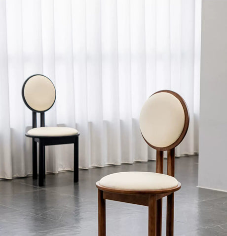 ABOUT WHITE Isadora Vintage Designer Backrest Leisure Chair from ABOUT WHITE