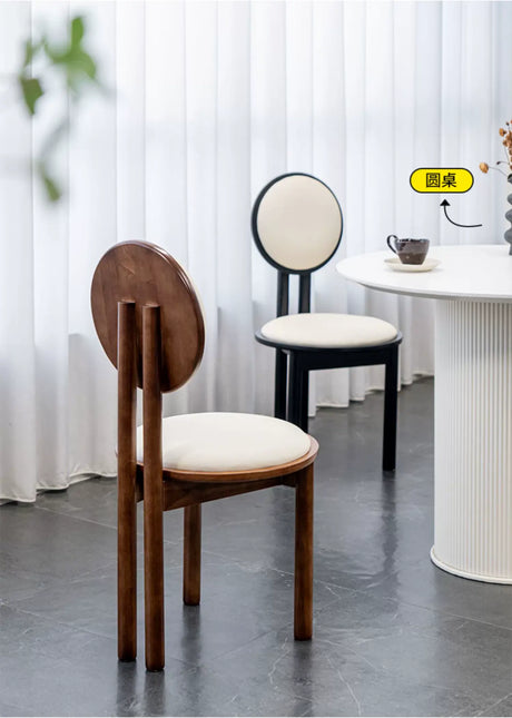 ABOUT WHITE Isadora Vintage Designer Backrest Leisure Chair from ABOUT WHITE