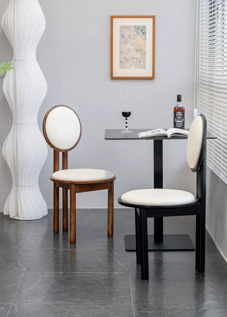 ABOUT WHITE Isadora Vintage Designer Backrest Leisure Chair from ABOUT WHITE