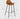 ABOUT WHITE Isidora Sleek Leather High-Back Bar Stool from ABOUT WHITE