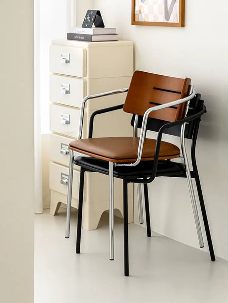 ABOUT WHITE Iskandar Elegant Light Luxury Dining Chair from ABOUT WHITE