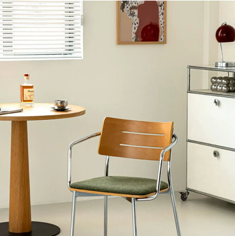 ABOUT WHITE Iskandar Elegant Light Luxury Dining Chair from ABOUT WHITE