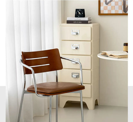 ABOUT WHITE Iskandar Elegant Light Luxury Dining Chair from ABOUT WHITE
