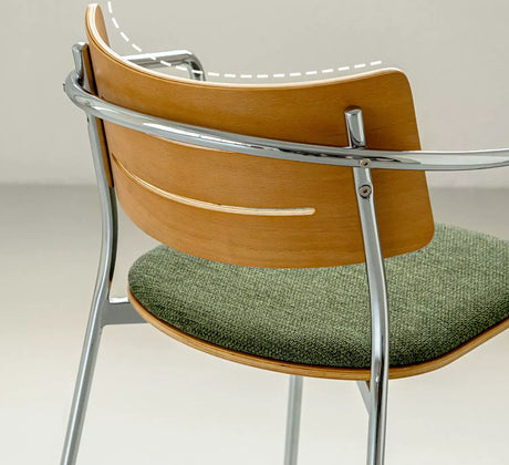 ABOUT WHITE Iskandar Elegant Light Luxury Dining Chair from ABOUT WHITE