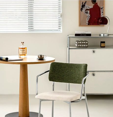 ABOUT WHITE Iskandar Elegant Light Luxury Dining Chair from ABOUT WHITE