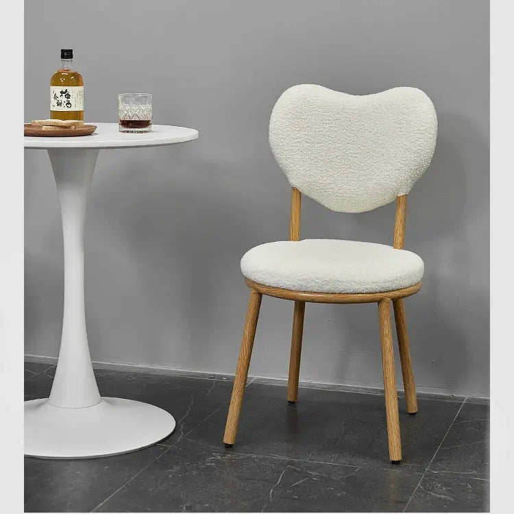 ABOUT WHITE Isolde Chic Soft Upholstered Dining Chair from ABOUT WHITE