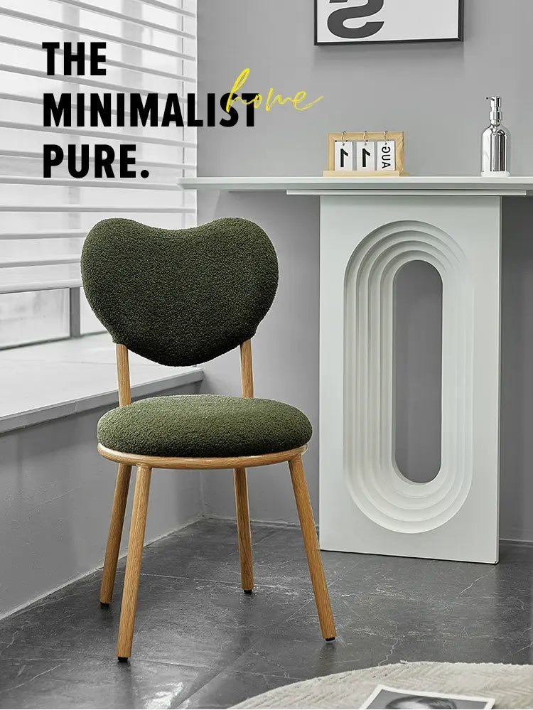 ABOUT WHITE Isolde Chic Soft Upholstered Dining Chair from ABOUT WHITE