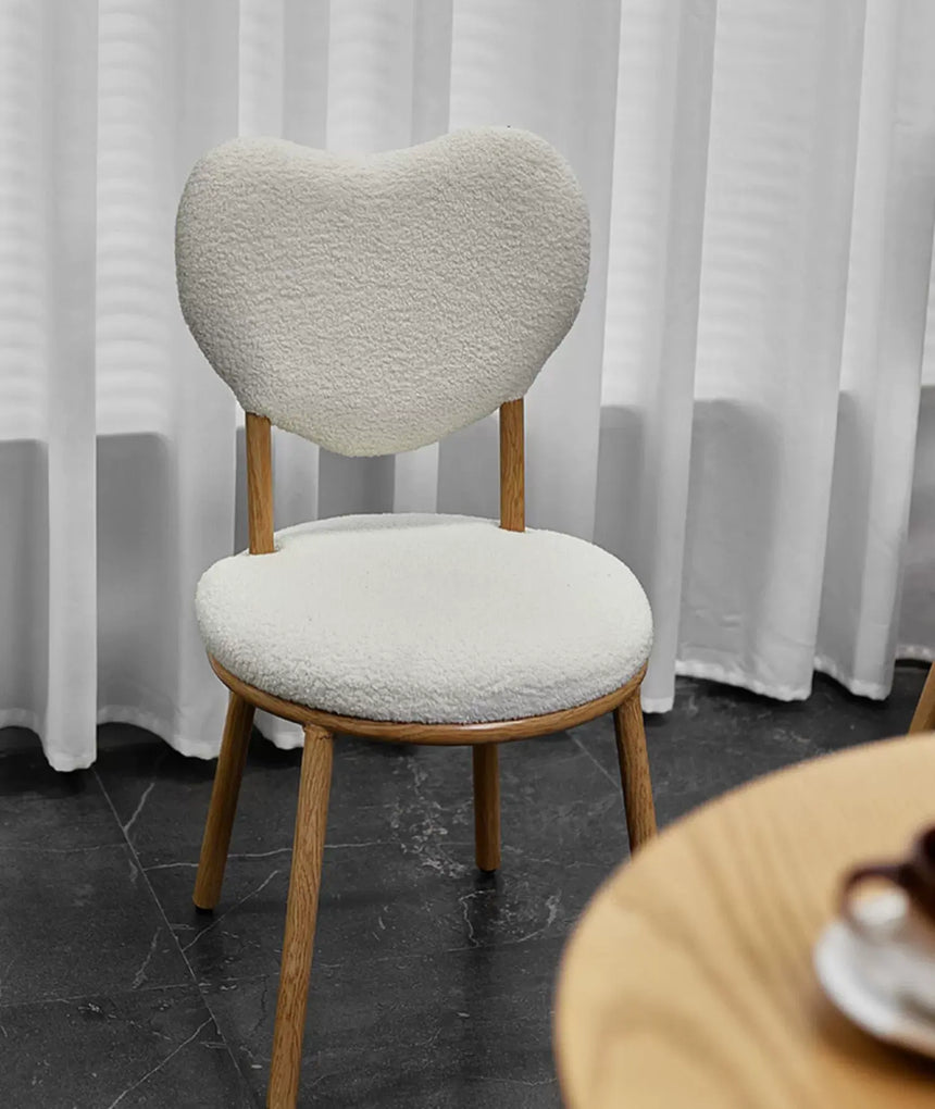 ABOUT WHITE Isolde Chic Soft Upholstered Dining Chair from ABOUT WHITE