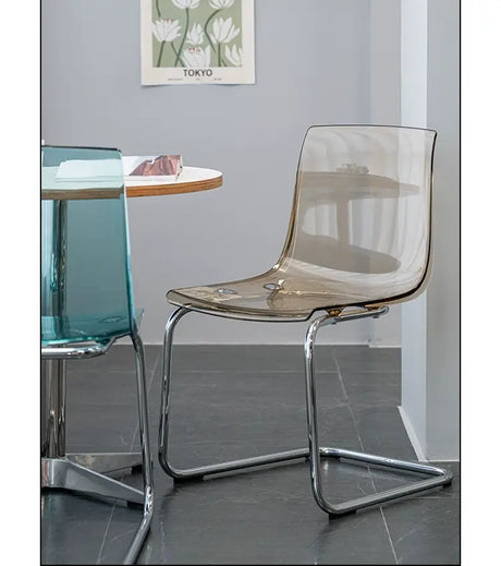 ABOUT WHITE Isolde Elegant Transparent Acrylic Dining Chair from ABOUT WHITE