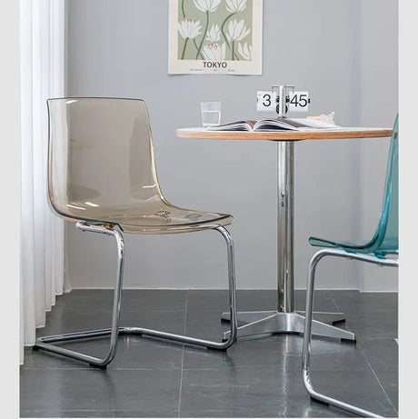 ABOUT WHITE Isolde Elegant Transparent Acrylic Dining Chair from ABOUT WHITE