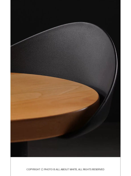 ABOUT WHITE Isolde Minimalist Scandinavian Bar Chair from ABOUT WHITE