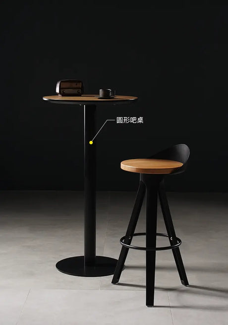 ABOUT WHITE Isolde Minimalist Scandinavian Bar Chair from ABOUT WHITE
