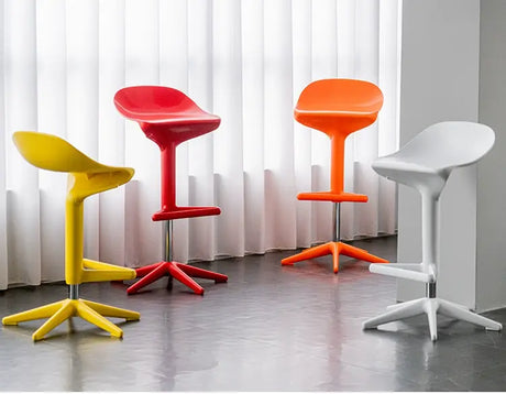 ABOUT WHITE Isolde Minimalist Sleek Bar Chair from ABOUT WHITE