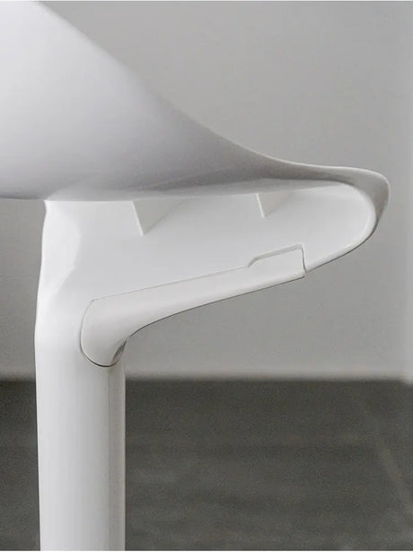 ABOUT WHITE Isolde Minimalist Sleek Bar Chair from ABOUT WHITE