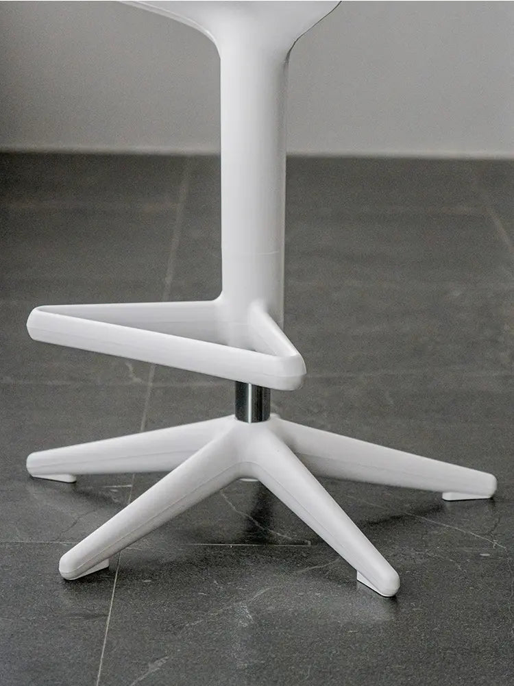 ABOUT WHITE Isolde Minimalist Sleek Bar Chair from ABOUT WHITE