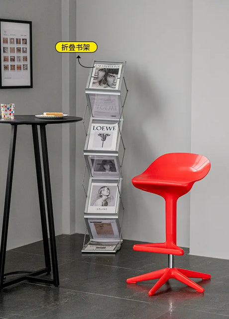 ABOUT WHITE Isolde Minimalist Sleek Bar Chair from ABOUT WHITE