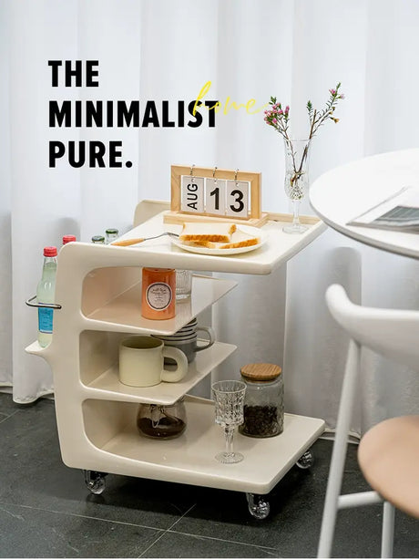 ABOUT WHITE Isolde Modern Minimalist Acrylic Coffee Table from ABOUT WHITE