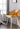 ABOUT WHITE Isolde Sleek Transparent Modern Makeup Chair from ABOUT WHITE