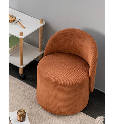 ABOUT WHITE Isolde Velvet Rotating Single Chair from ABOUT WHITE
