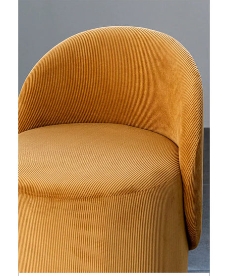 ABOUT WHITE Isolde Velvet Rotating Single Chair from ABOUT WHITE