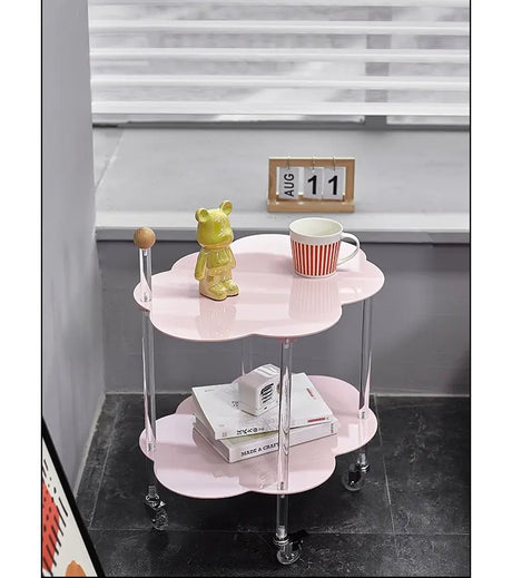 ABOUT WHITE Jiaxing Versatile Movable Storage Side Table. from ABOUT WHITE