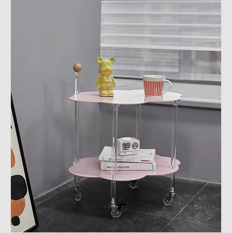 ABOUT WHITE Jiaxing Versatile Movable Storage Side Table. from ABOUT WHITE