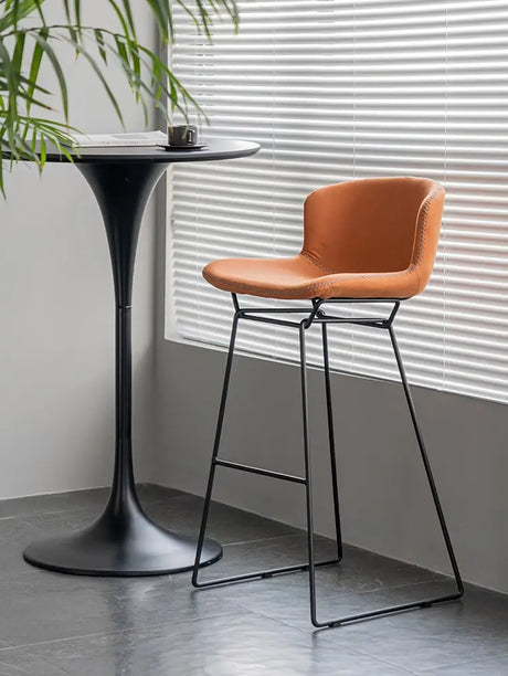 ABOUT WHITE Jindal Sleek Nordic Luxury Bar Stool from ABOUT WHITE