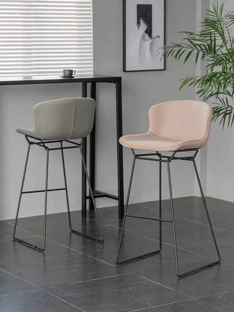 ABOUT WHITE Jindal Sleek Nordic Luxury Bar Stool from ABOUT WHITE