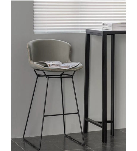 ABOUT WHITE Jindal Sleek Nordic Luxury Bar Stool from ABOUT WHITE
