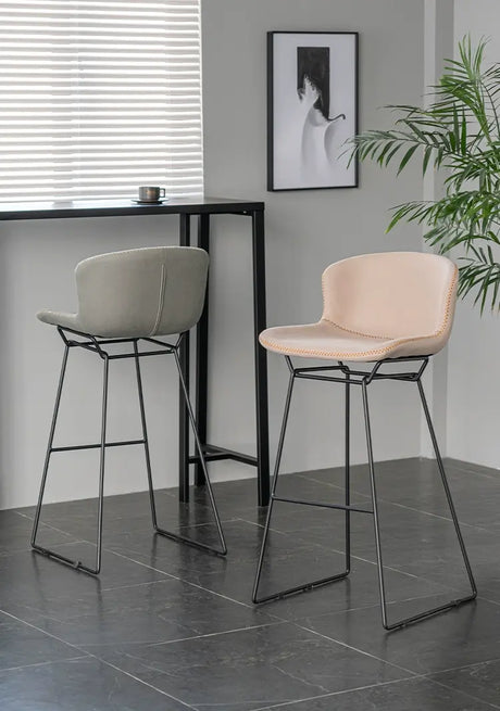 ABOUT WHITE Jindal Sleek Nordic Luxury Bar Stool from ABOUT WHITE