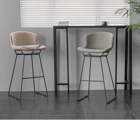 ABOUT WHITE Jindal Sleek Nordic Luxury Bar Stool from ABOUT WHITE