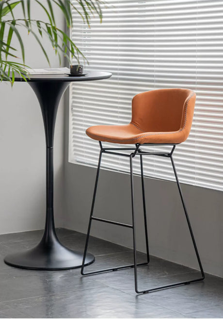 ABOUT WHITE Jindal Sleek Nordic Luxury Bar Stool from ABOUT WHITE